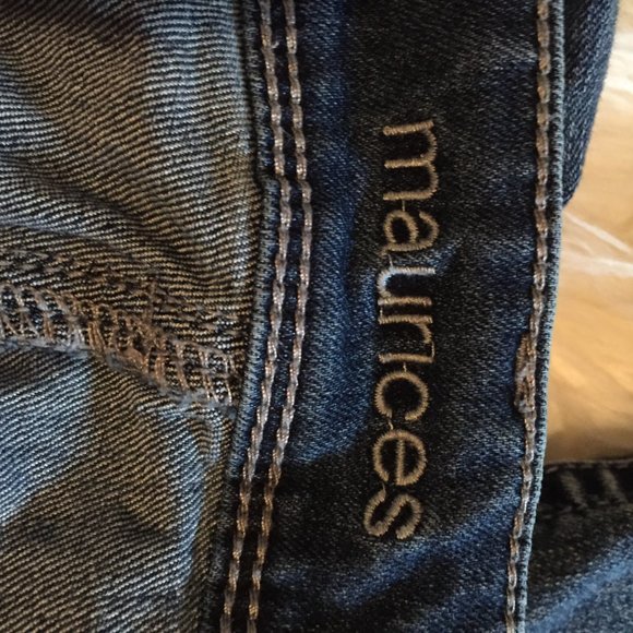 Maurice’s Blue Relaxed Denim Jeans 24 Regular - Picture 4 of 5